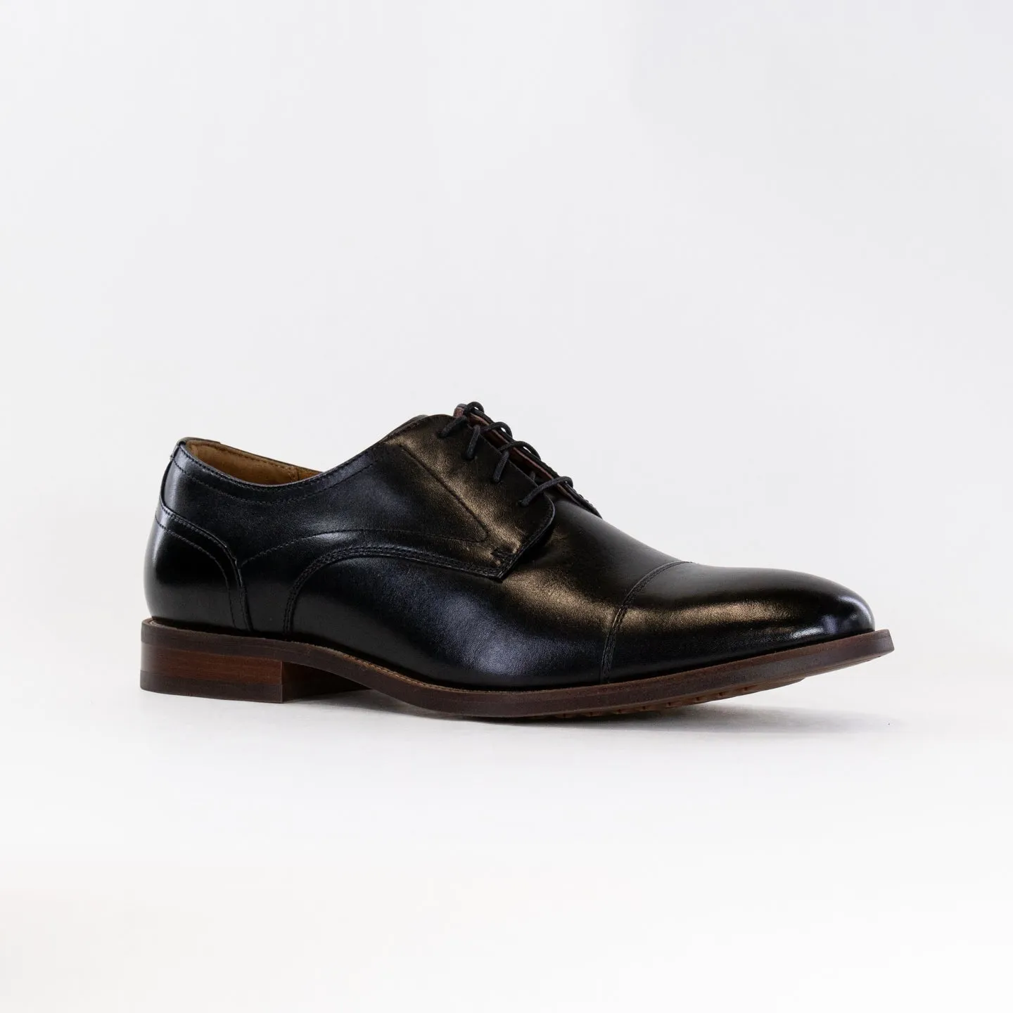Florsheim Rucci Cap Toe Ox (Men's) - Black