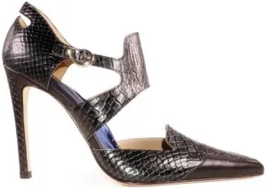 GLORY GOLD Spectacular Leather Stiletto Women's Pump Shoes 4 Inch Heel