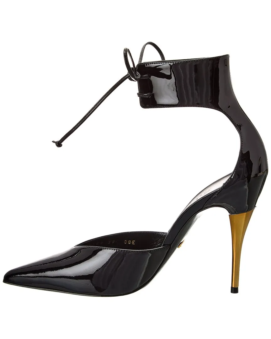 Gucci Knot Detail Patent Pump