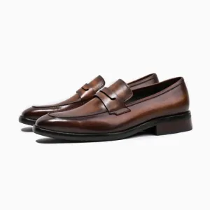 Handmade Full Grain Leather Loafer Shoes