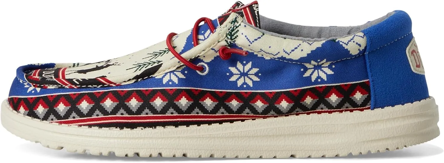 Hey Dude Men's Wally Holiday Cheers Sneaker