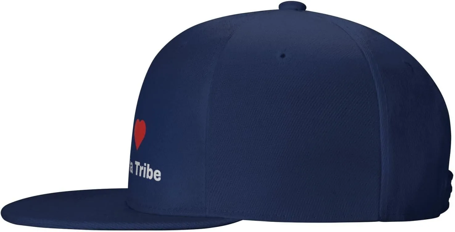 I Love Omaha Tribe Baseball Cap for Men Women Hip Hop Style Snapback Adjustable Flat-Brimmed Trucker Hat