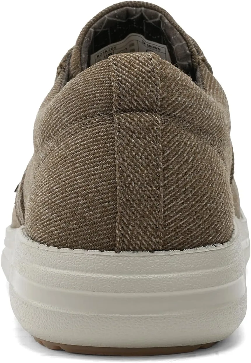 ITAZERO Men's Wide Toe Box Mesh Shoes Business Casual Wide Width Walking Shoes with Arch Support Insole for Plantar Fasciitis