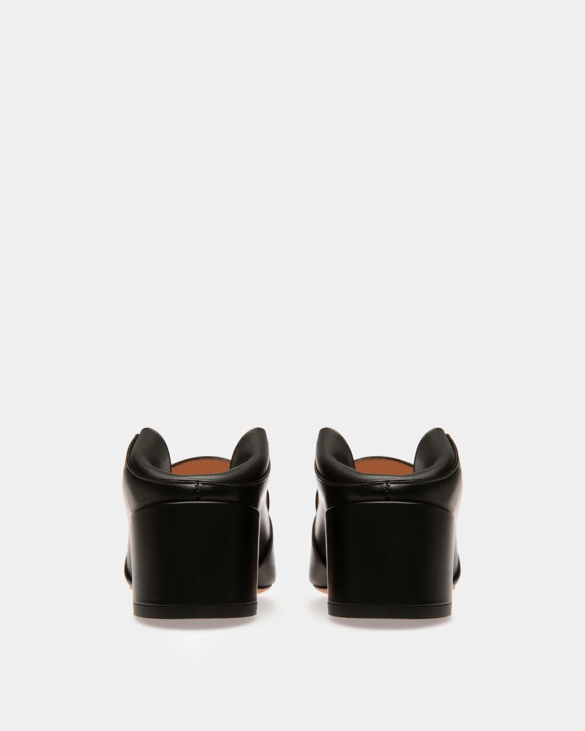 Janelle Women's Calf Leather Pump With 40Mm Heel In Black