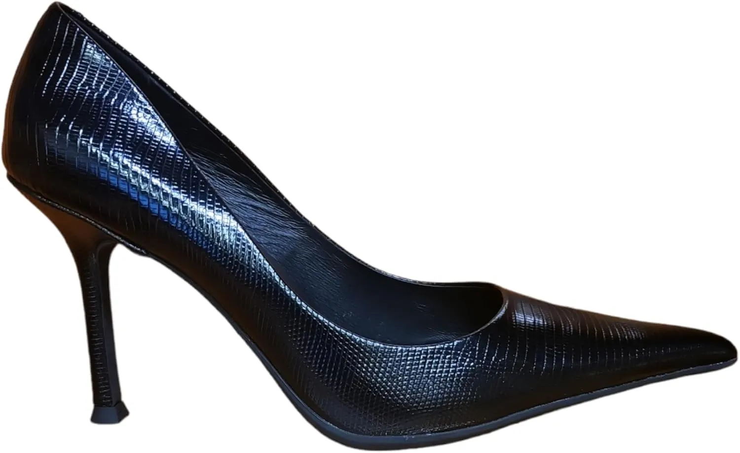 Jeffrey Campbell RISKTAKER Heels Black Lizard
