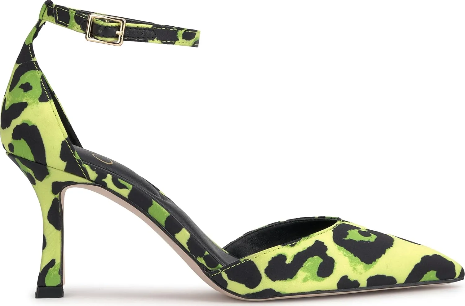 Jessica Simpson Womens Foxena Padded Insole Leather Ankle Strap
