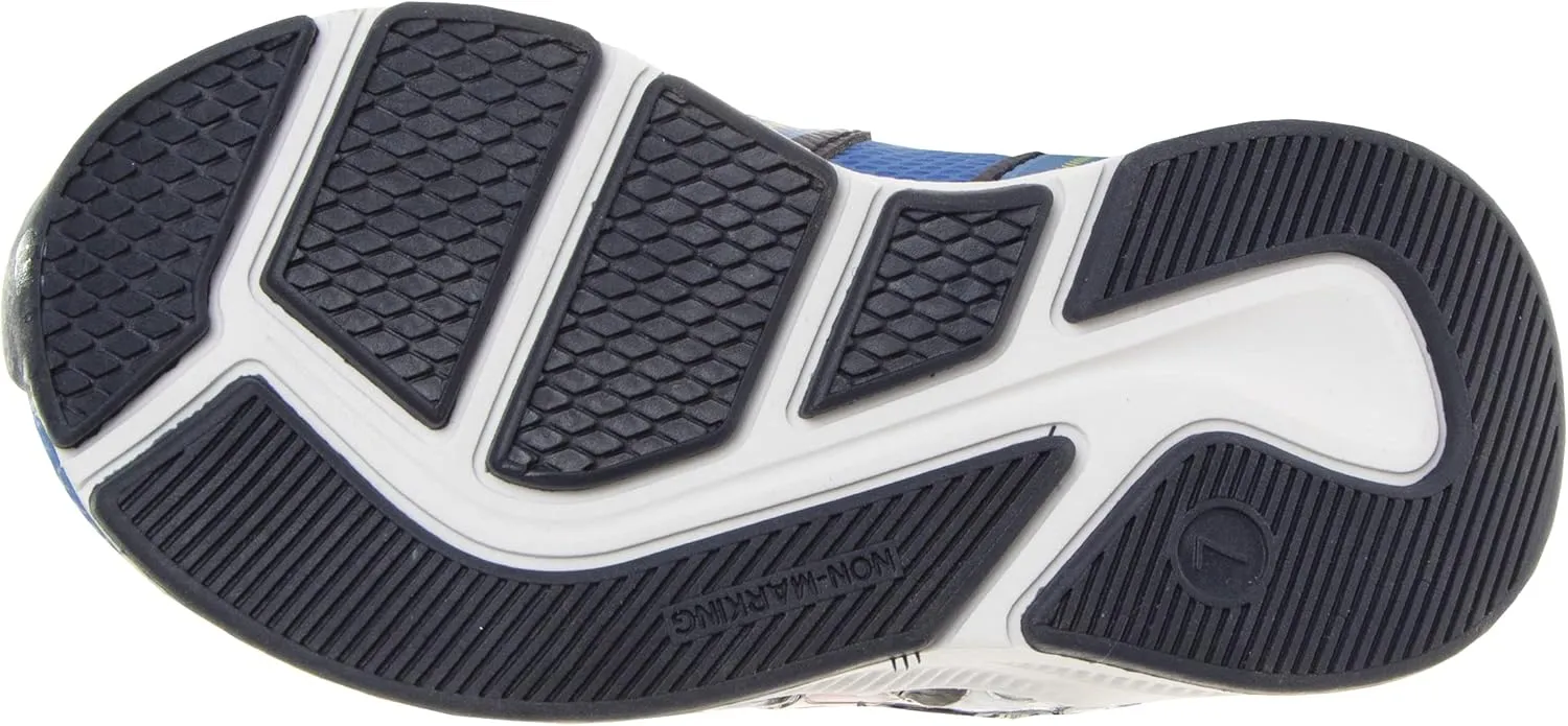 JOSMO Unisex-Child Sneaker to Mickey Mouse Boys Shoes - Slip-On Laceless Light-Up Sneakers (Toddler/Little Kid)