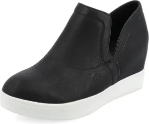 Journee Women's Cardi Sneaker Wedge