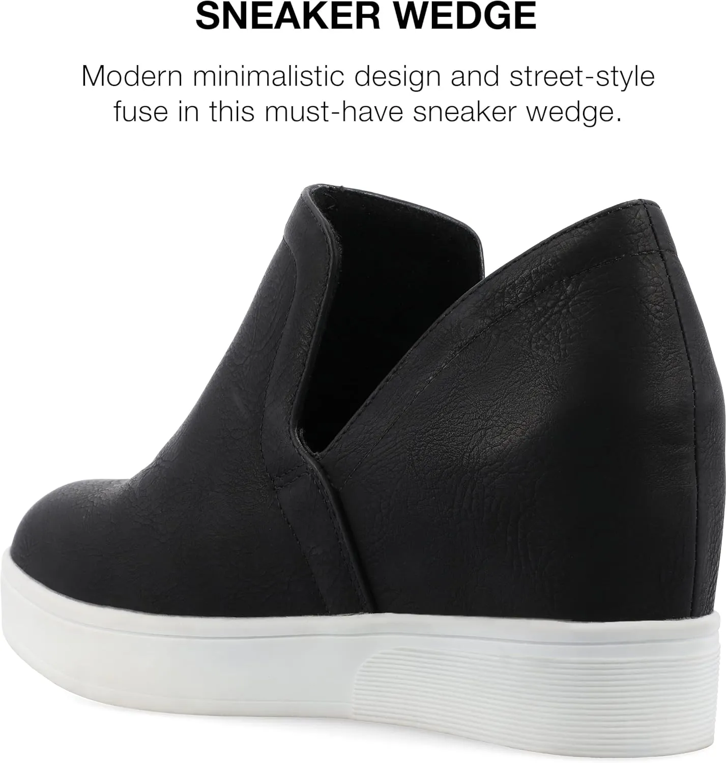 Journee Women's Cardi Sneaker Wedge