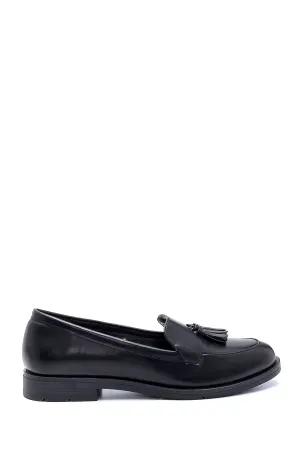 Kadın Püskül Detaylı Loafer