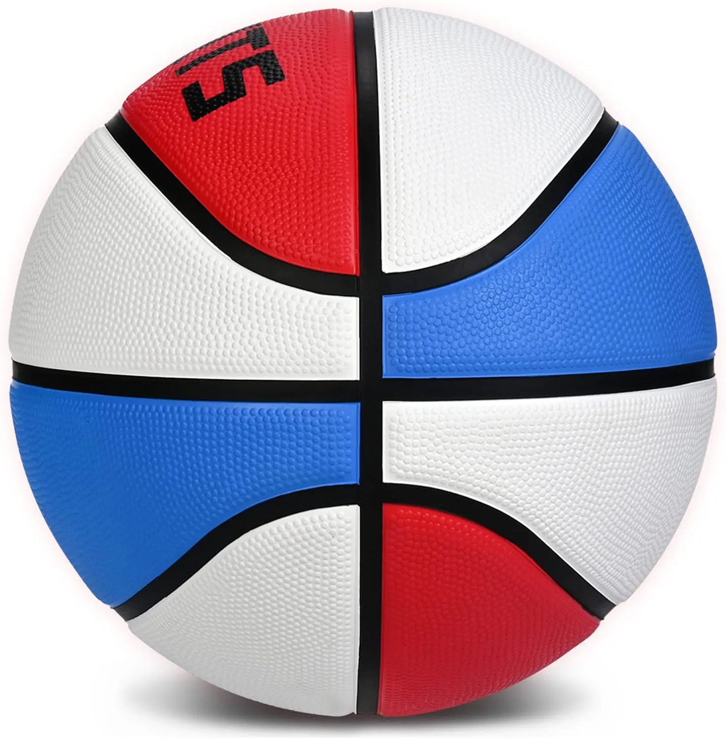 KUYOTQ Kids Youth Adult Size 3/4/5/6/7 (22/25.5/27.5/28.5/29.5") Basketball Premium Rubber or Faux Leather Basketball Indoor Outdoor Basketball for Boys Girls Womens Mens Basketball Gifts (Deflated)