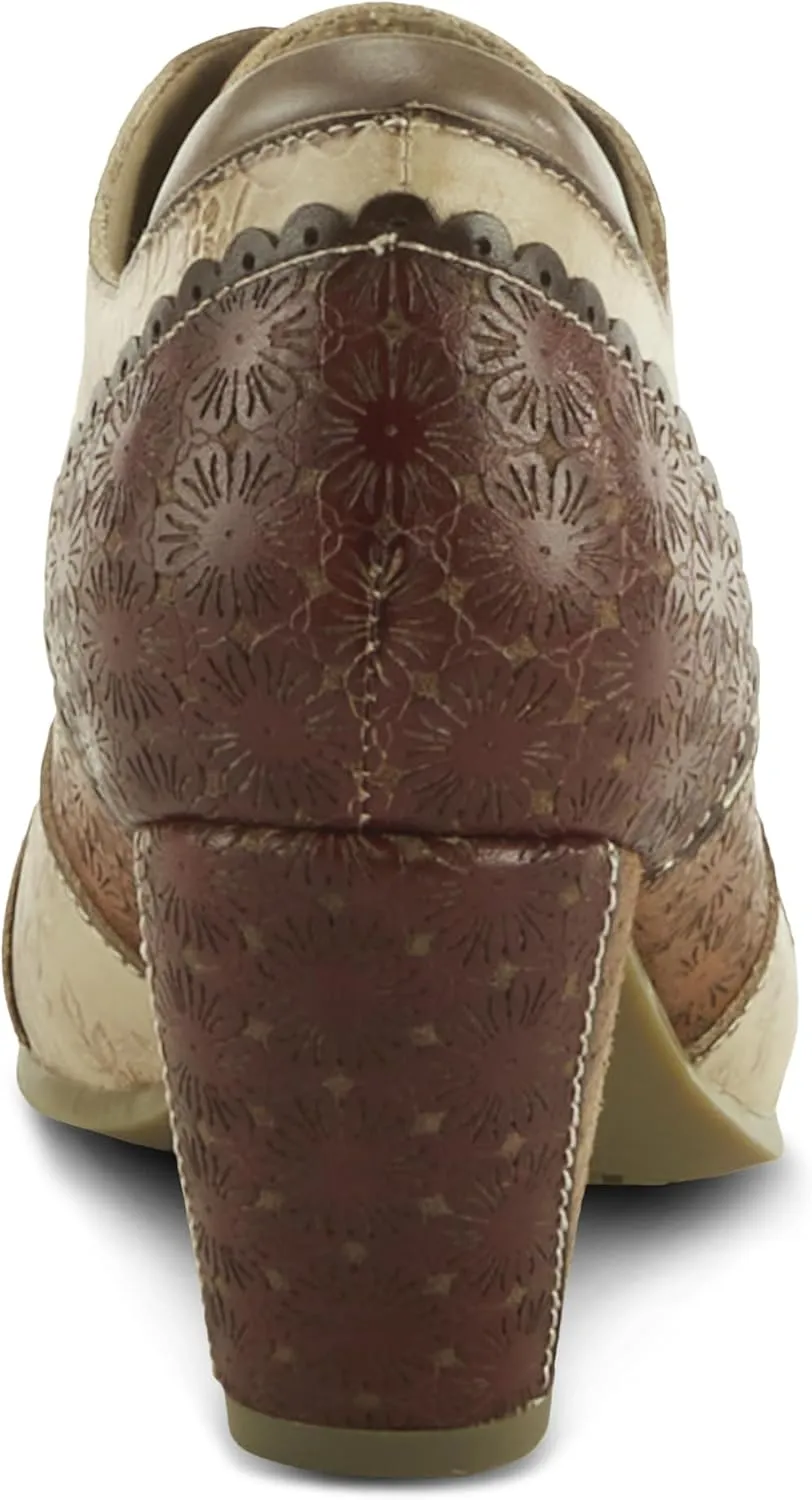 L'Artiste by Spring Step Women's Adelvice-Fleur Oxford Boot