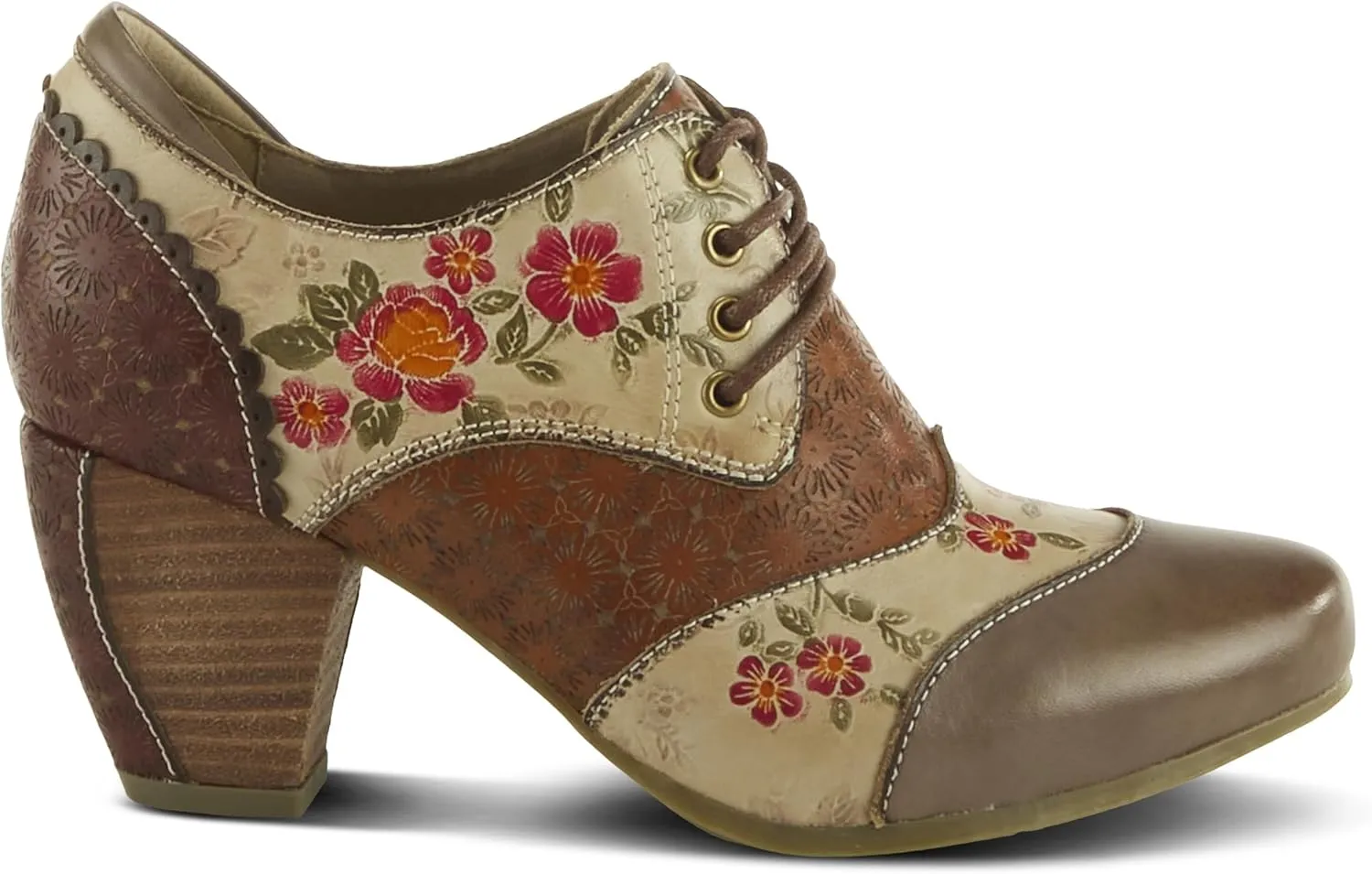 L'Artiste by Spring Step Women's Adelvice-Fleur Oxford Boot