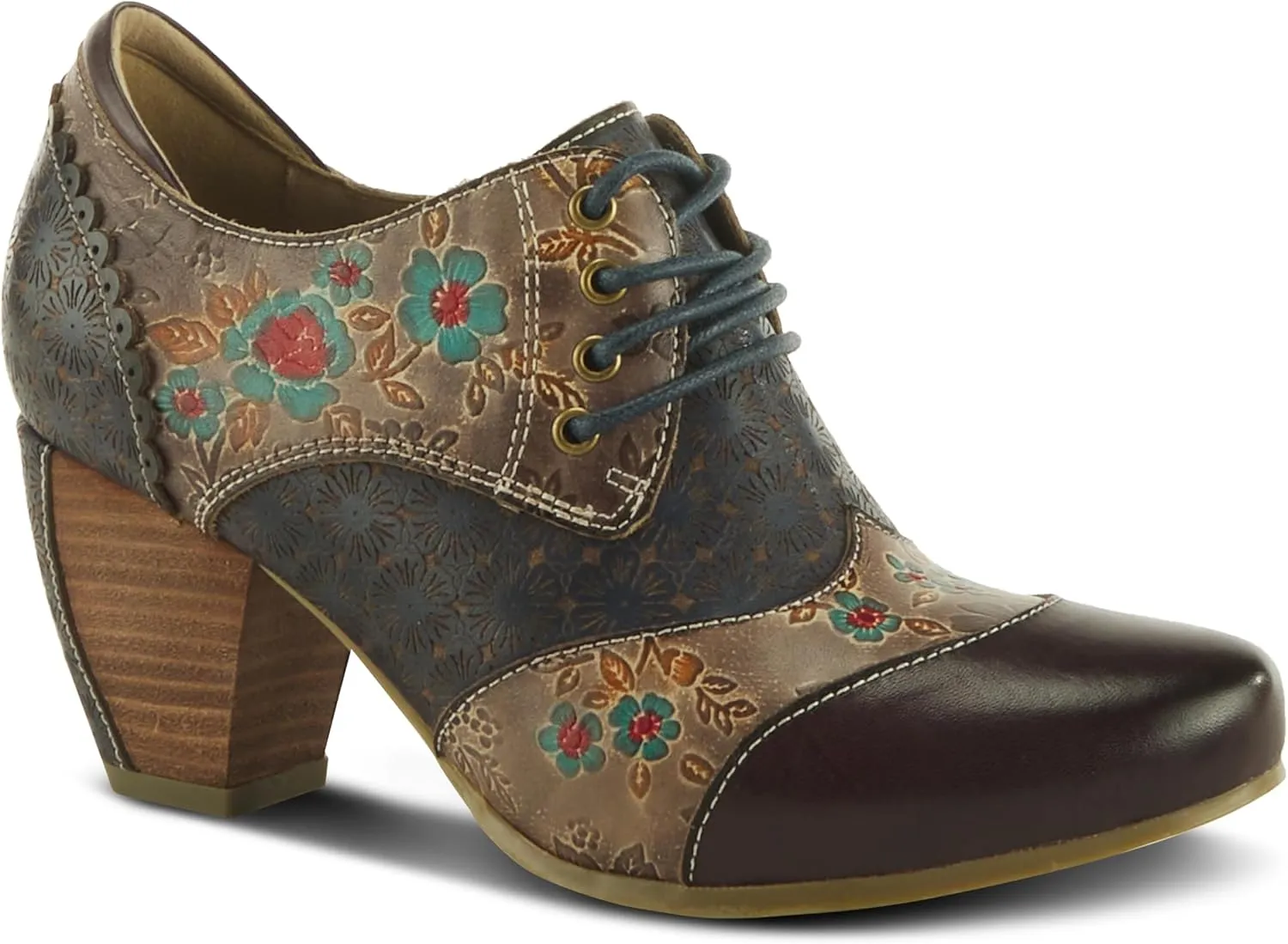 L'Artiste by Spring Step Women's Adelvice-Fleur Oxford Boot