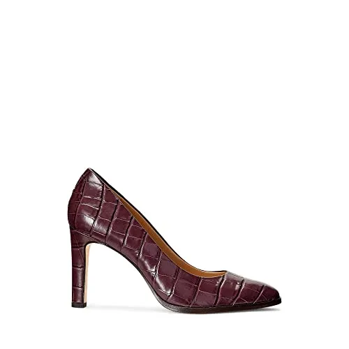 Lauren Ralph Lauren Camila Pump Garnet 7.5 B (M)