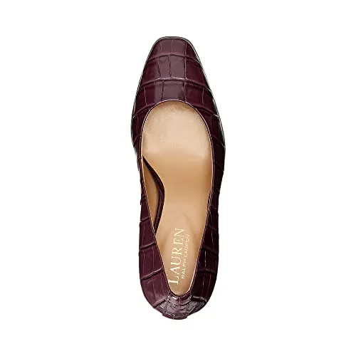 Lauren Ralph Lauren Camila Pump Garnet 7.5 B (M)
