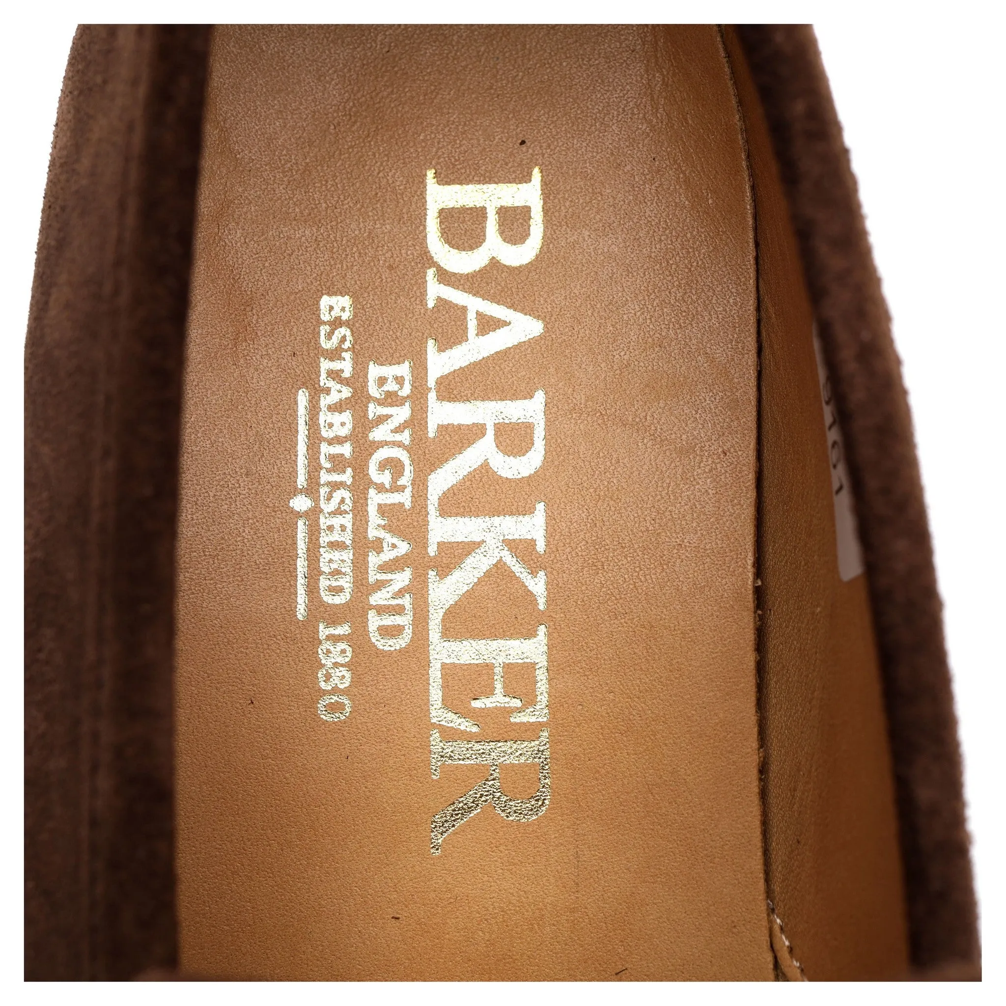 'Ledley' Brown Suede Loafers UK 7 F