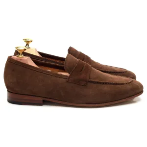 'Ledley' Brown Suede Loafers UK 7 F