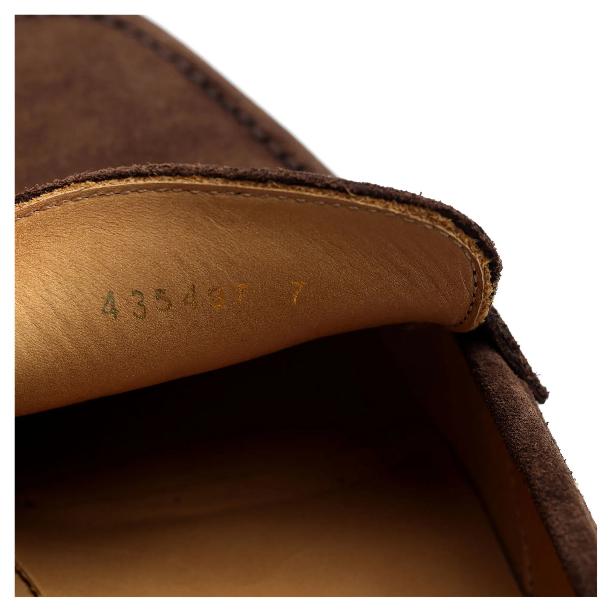 'Ledley' Brown Suede Loafers UK 7 F