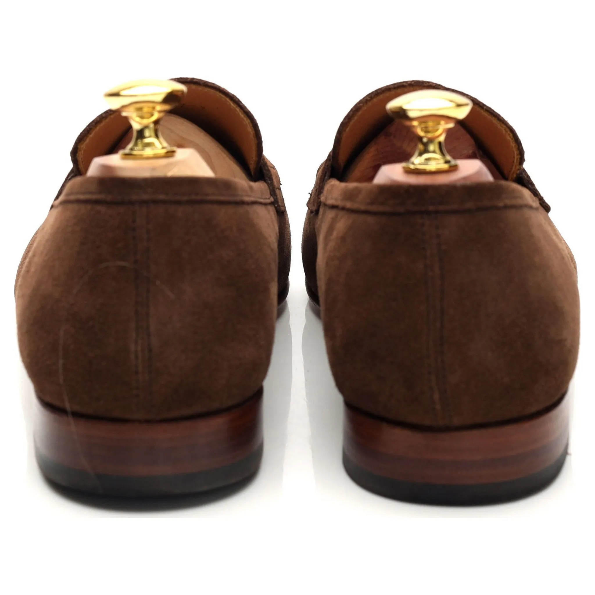 'Ledley' Brown Suede Loafers UK 7 F