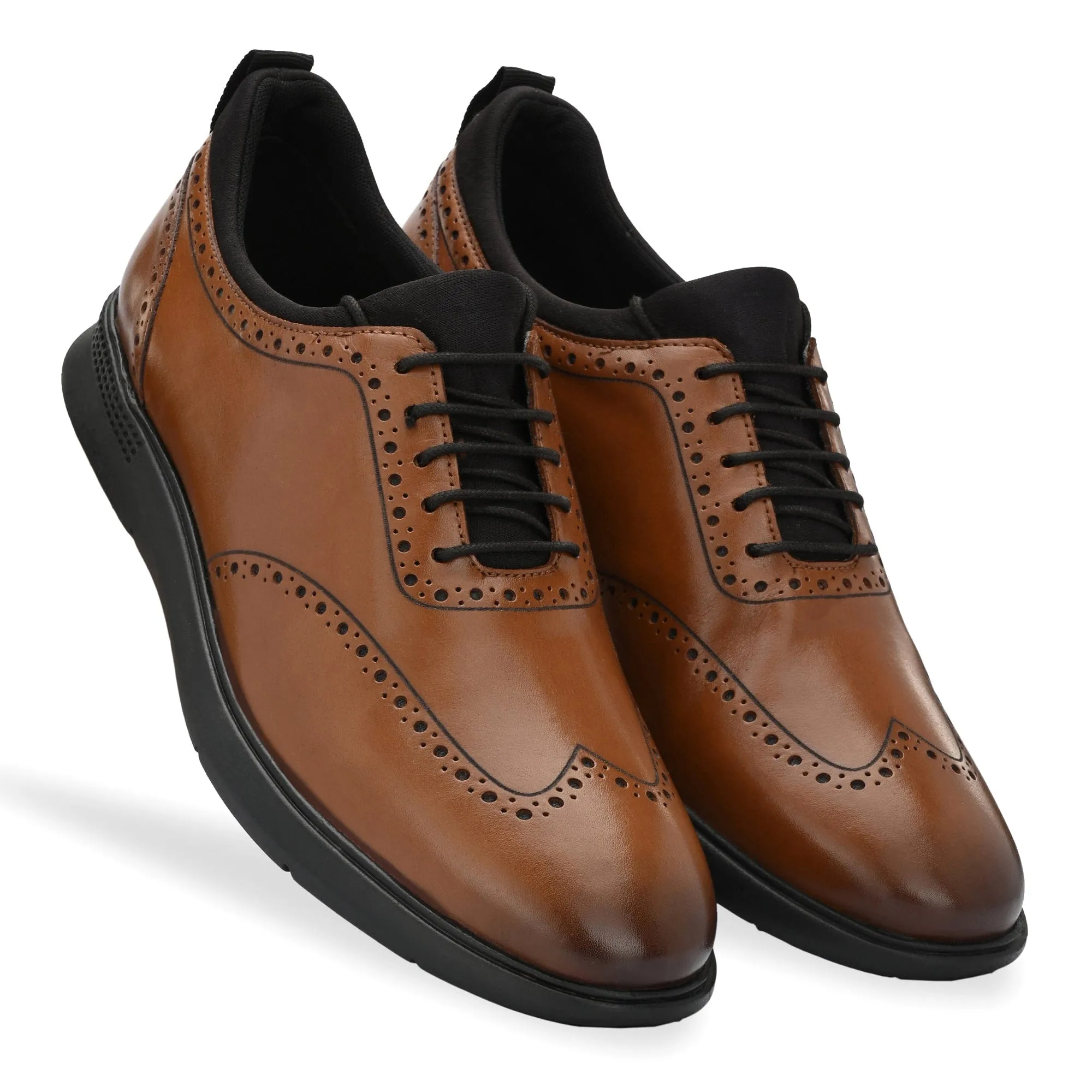 Legwork Brogue 2.0 British Tan Italian Leather Shoes