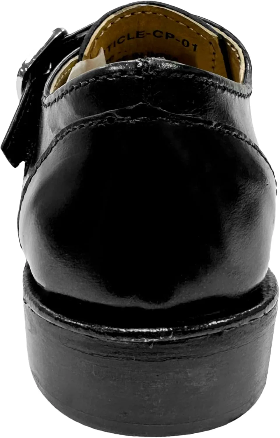 LIBERTYZENO Boys Animal Print Genuine Leather Kids Lace Up Oxford Dress Shoes for Easter Gift