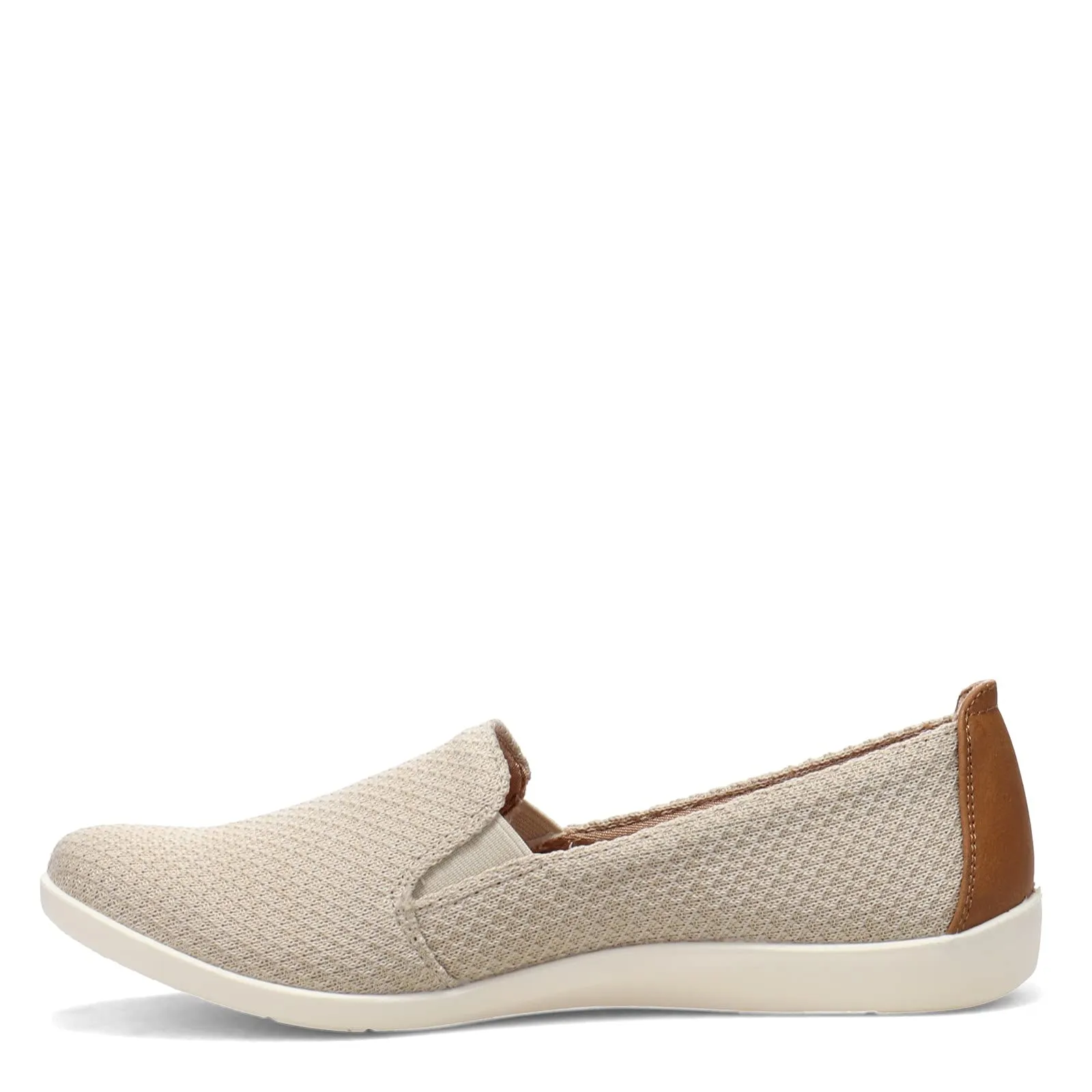LifeStride Women's Next Level Slip-On Sneaker, Cream, 7