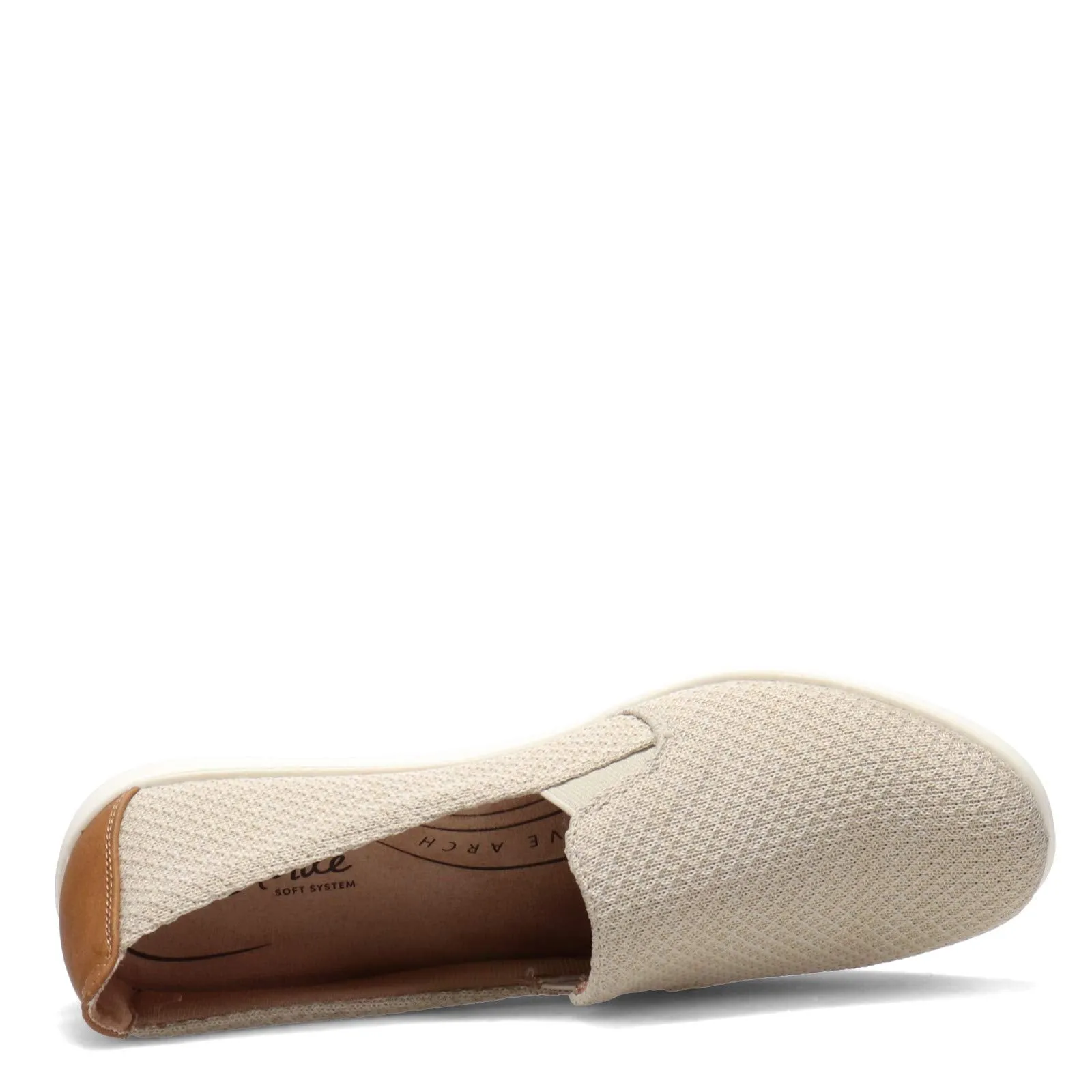 LifeStride Women's Next Level Slip-On Sneaker, Cream, 7