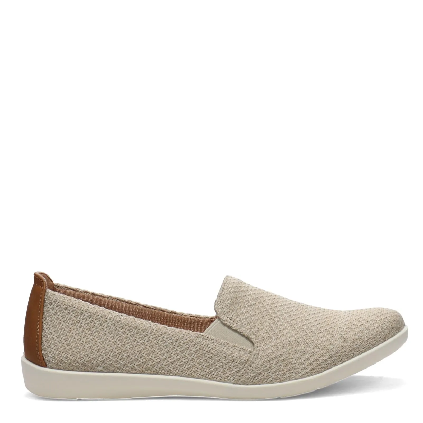 LifeStride Women's Next Level Slip-On Sneaker, Cream, 7
