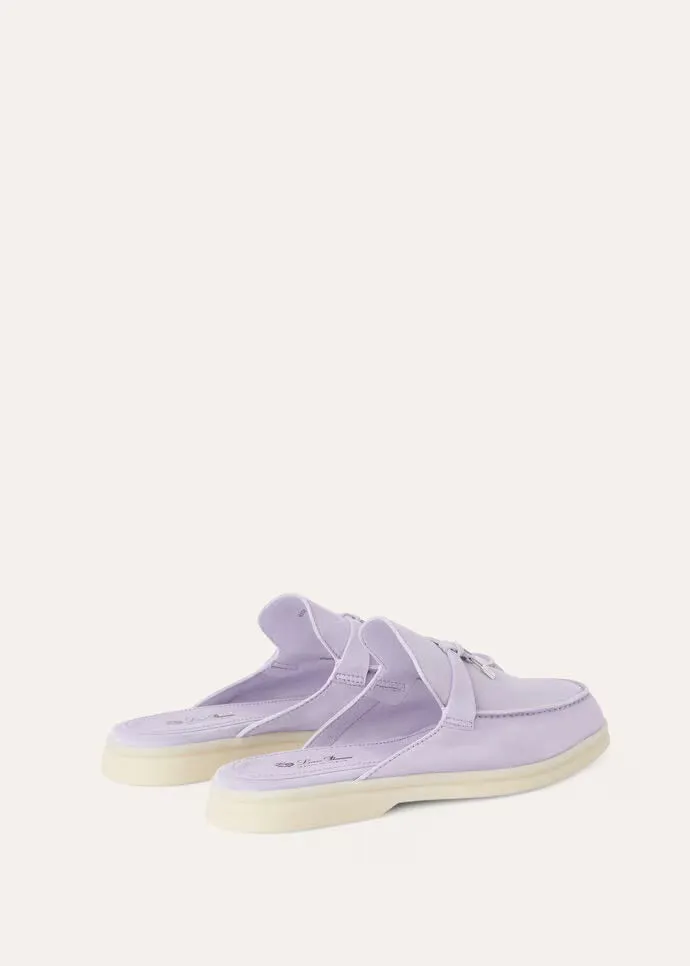 Lilac Wagasa Babouche Charms Walk Loafers