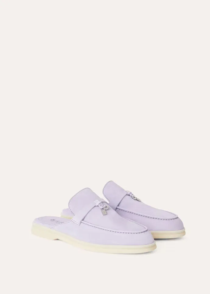 Lilac Wagasa Babouche Charms Walk Loafers