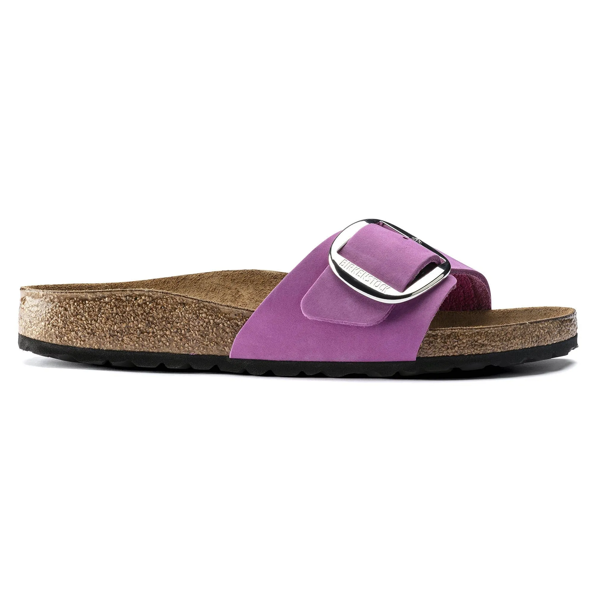 Madrid Big Buckle Nubuck Leather