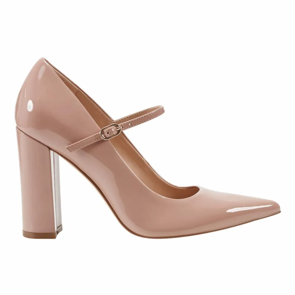 Marc Fisher LTD ARTIE NUDE86907/NEW PATENT LEATHER