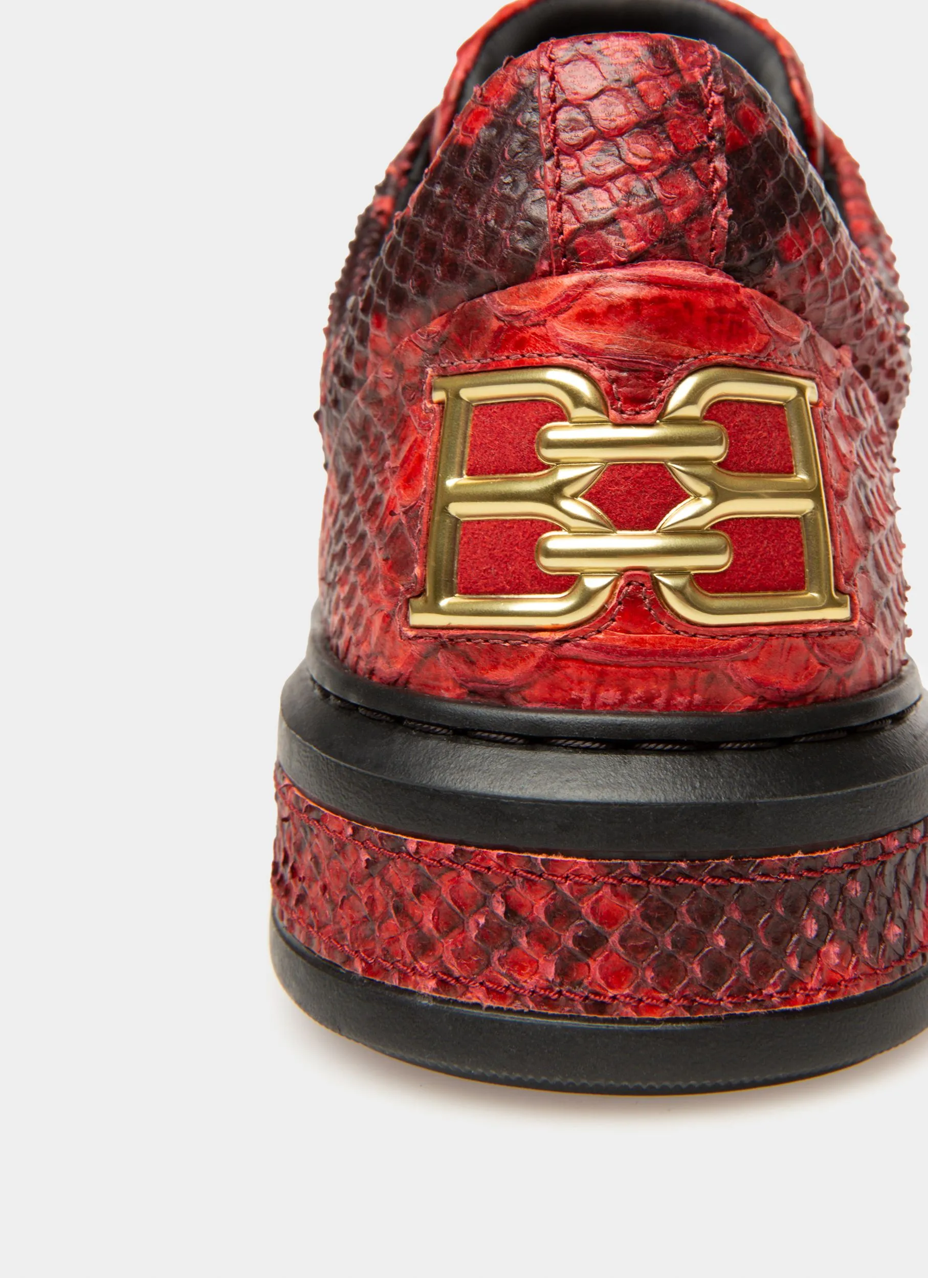 Marell Sneakers In Bally Red Leather