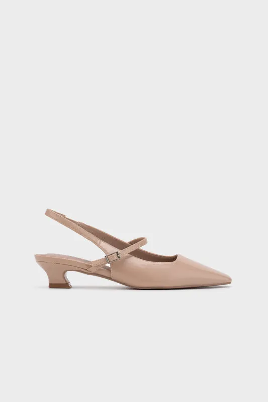 MARY JANE SLINGBACK HEEL PUMP