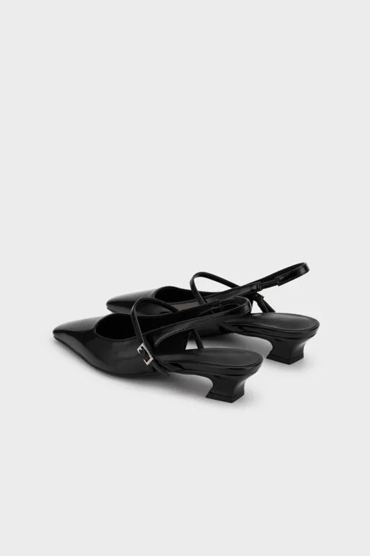 MARY JANE SLINGBACK HEEL PUMP