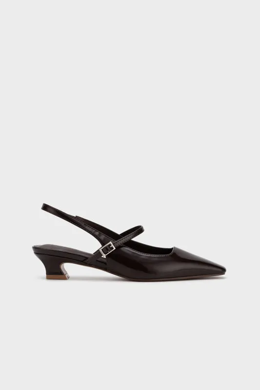 MARY JANE SLINGBACK HEEL PUMP
