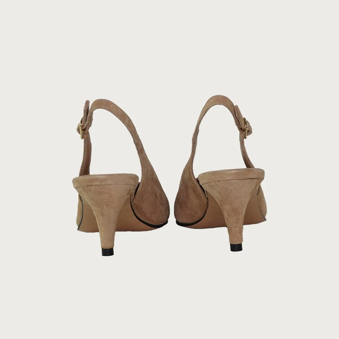 MATILDE CAMEL SUEDE