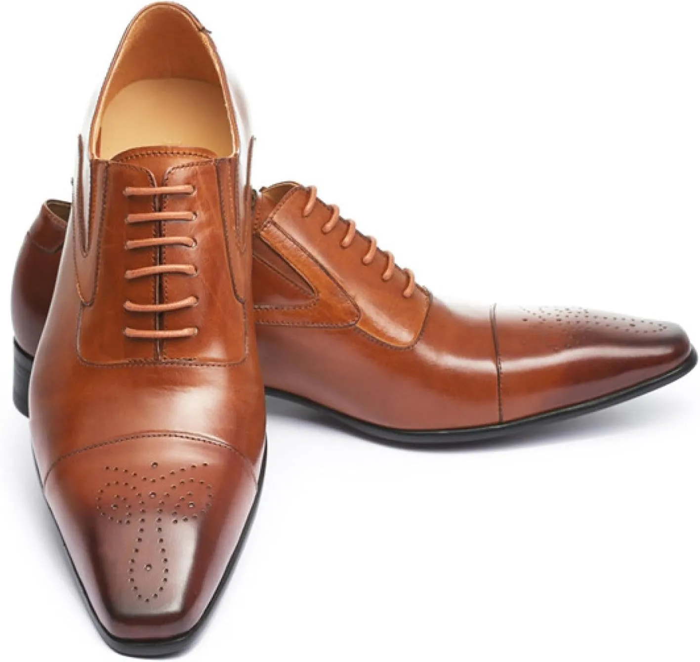 Men's Oxford Formal Comfortable Dress Shoes Leather,Men Formal Shoes,Genuine Leather Dress Shoes for Men