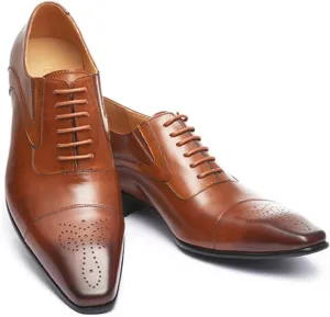 Men's Oxford Formal Comfortable Dress Shoes Leather,Men Formal Shoes,Genuine Leather Dress Shoes for Men