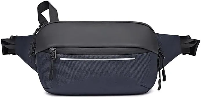 Men's Shoulder Bags Men's Shoulder Bag Sports Simple Fashion Multifunctional Chest Bag Expandable Messenger Waist Crossbody Bag