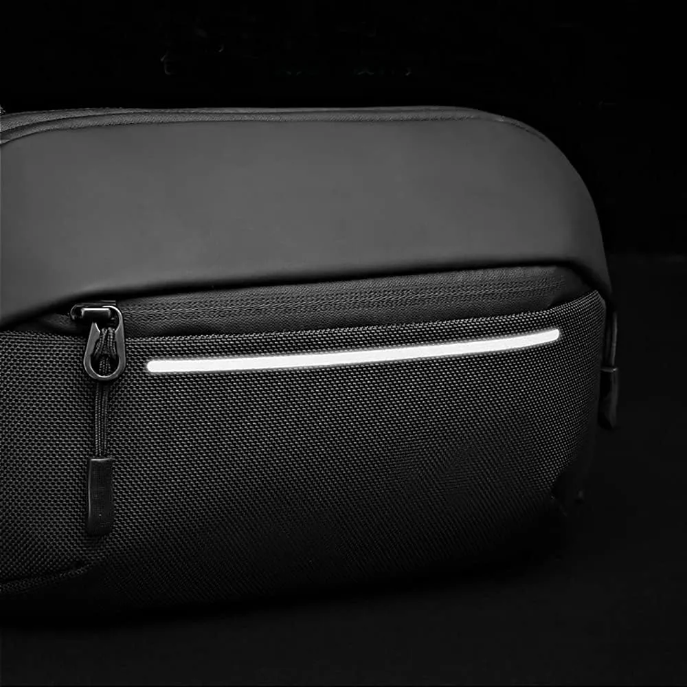 Men's Shoulder Bags Men's Shoulder Bag Sports Simple Fashion Multifunctional Chest Bag Expandable Messenger Waist Crossbody Bag