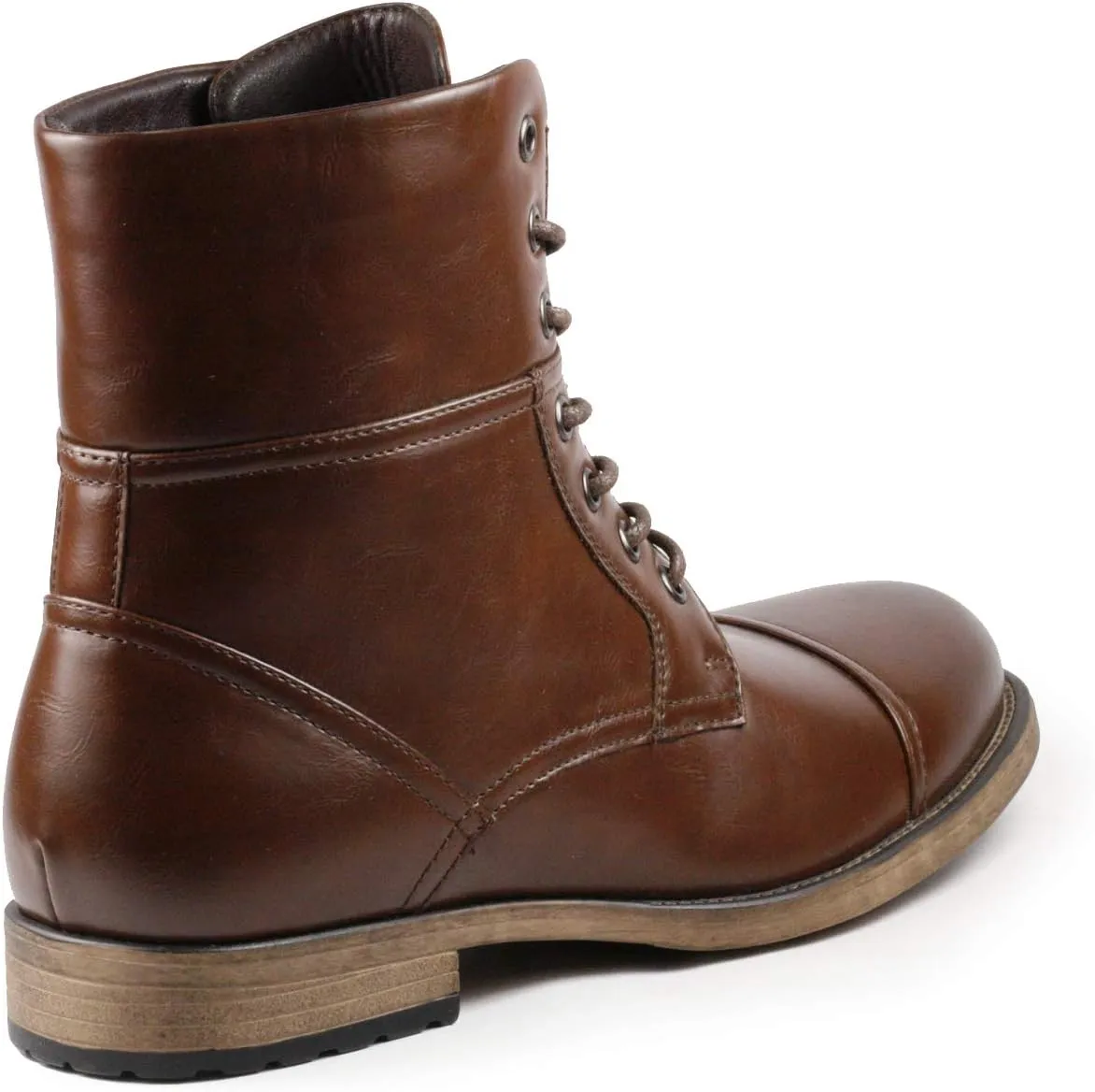 Metrocharm MC310 Men's Lace Up Cap Toe Dress Casual Fashion Oxford Boot