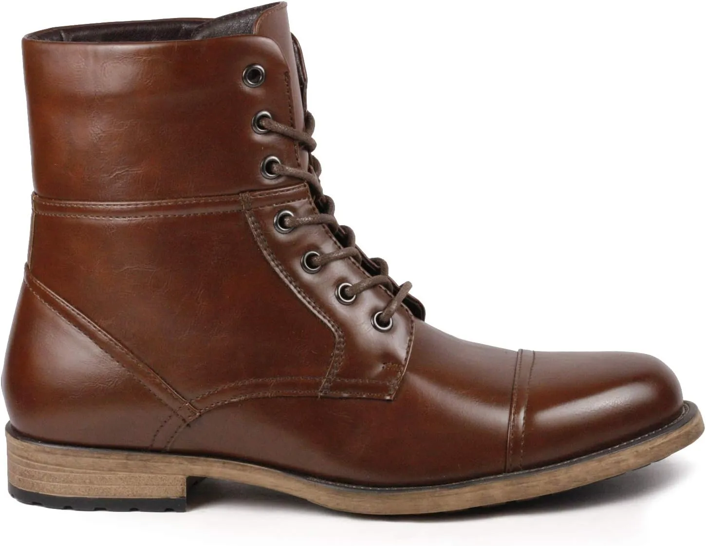 Metrocharm MC310 Men's Lace Up Cap Toe Dress Casual Fashion Oxford Boot