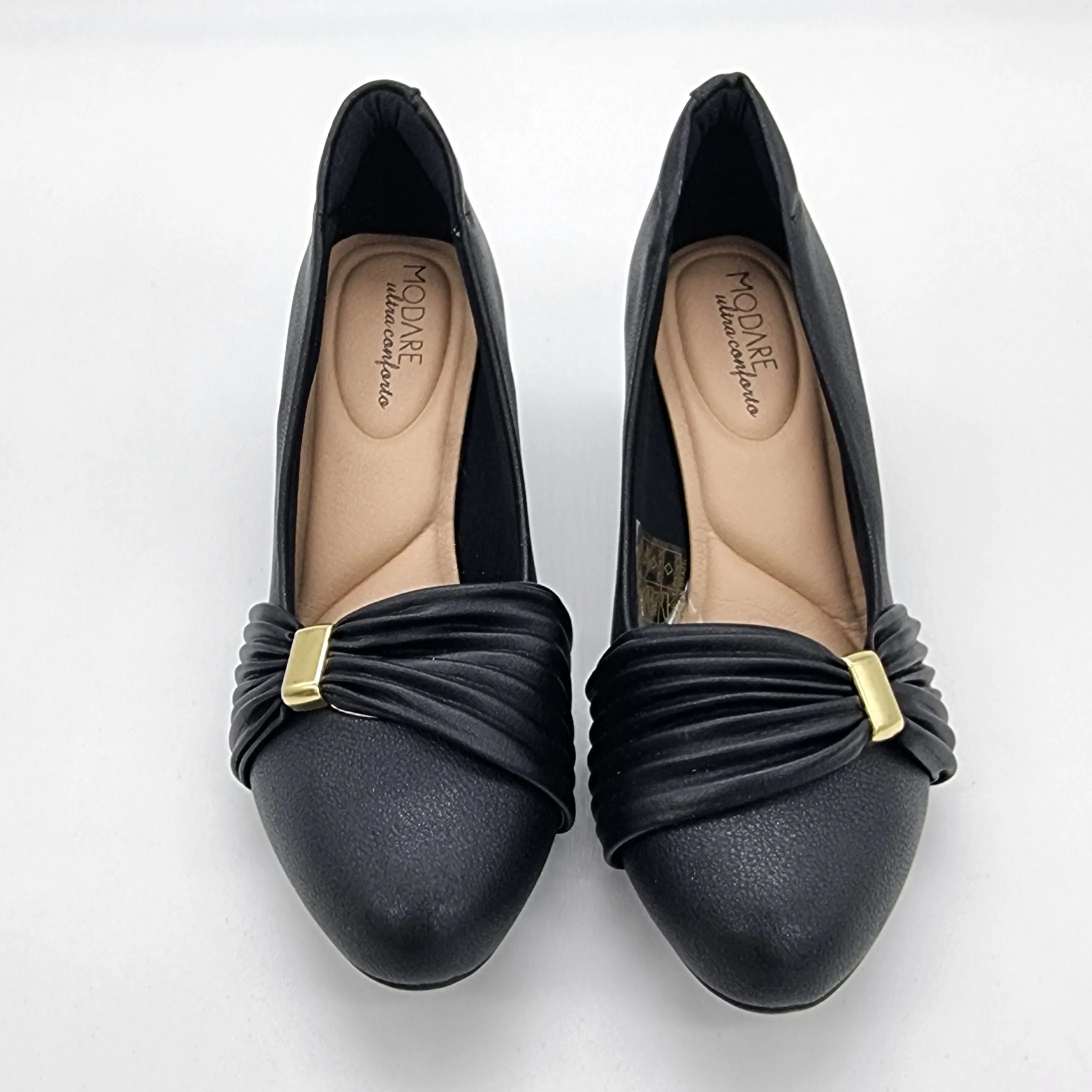 Modare 7005-573 Low Heel Pump in Black