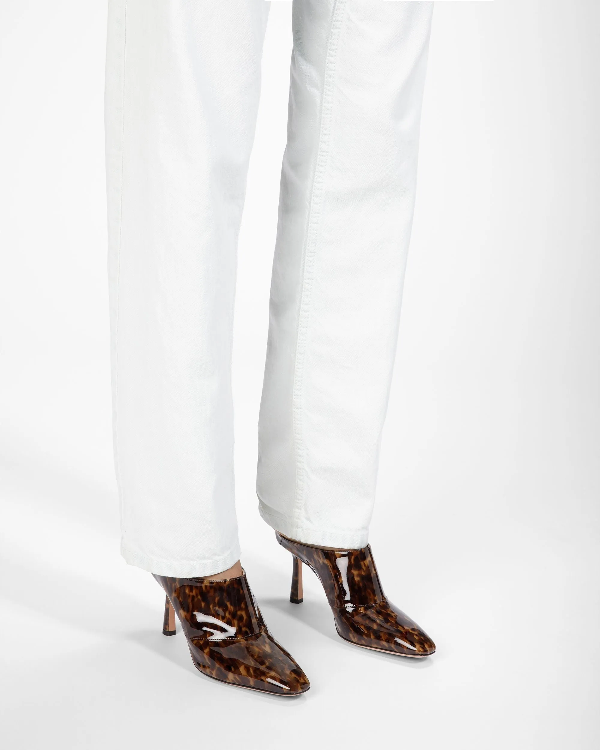 Nadine Leather Pumps In Black And Brown