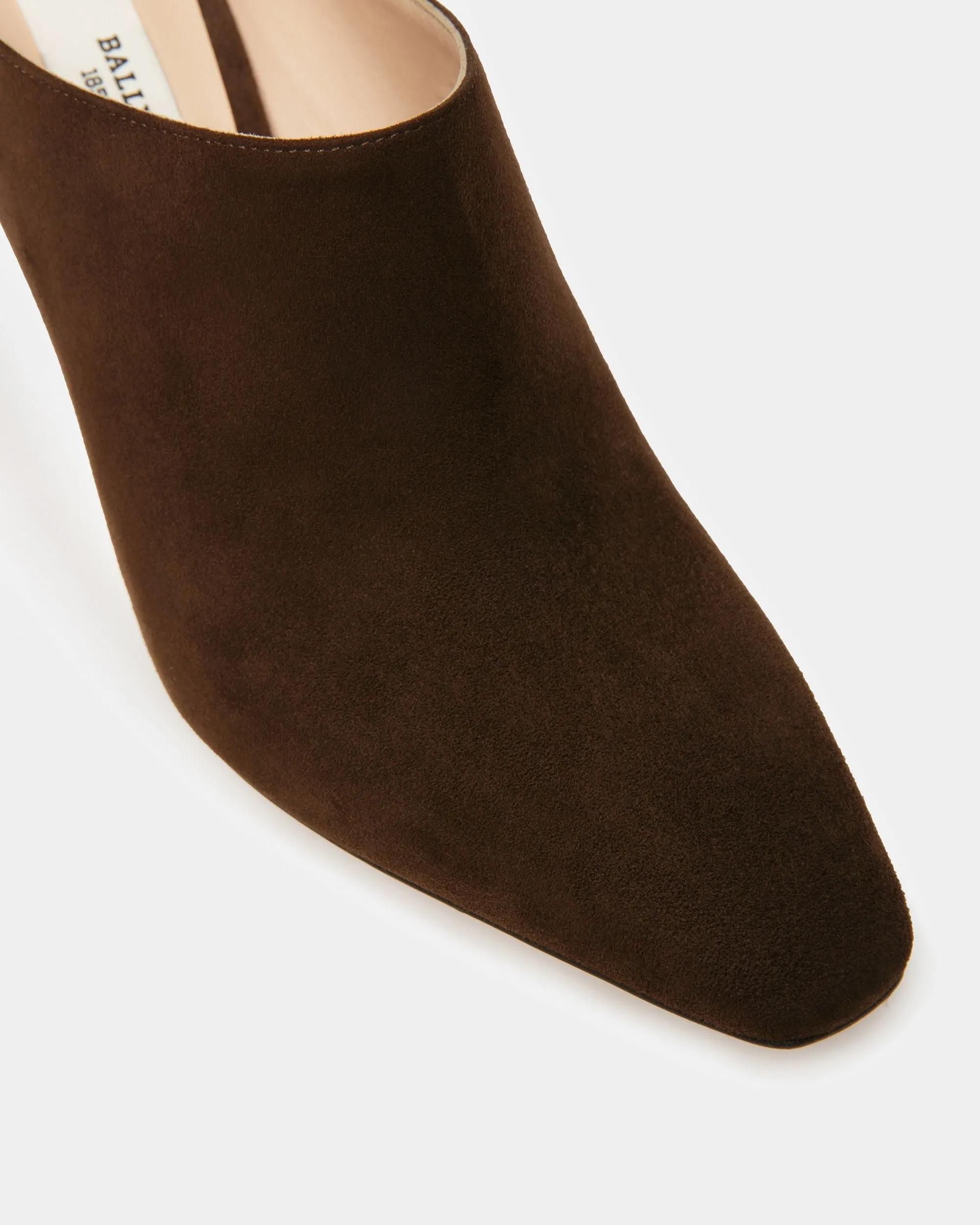 Nadine Leather Pumps In Ebony Brown