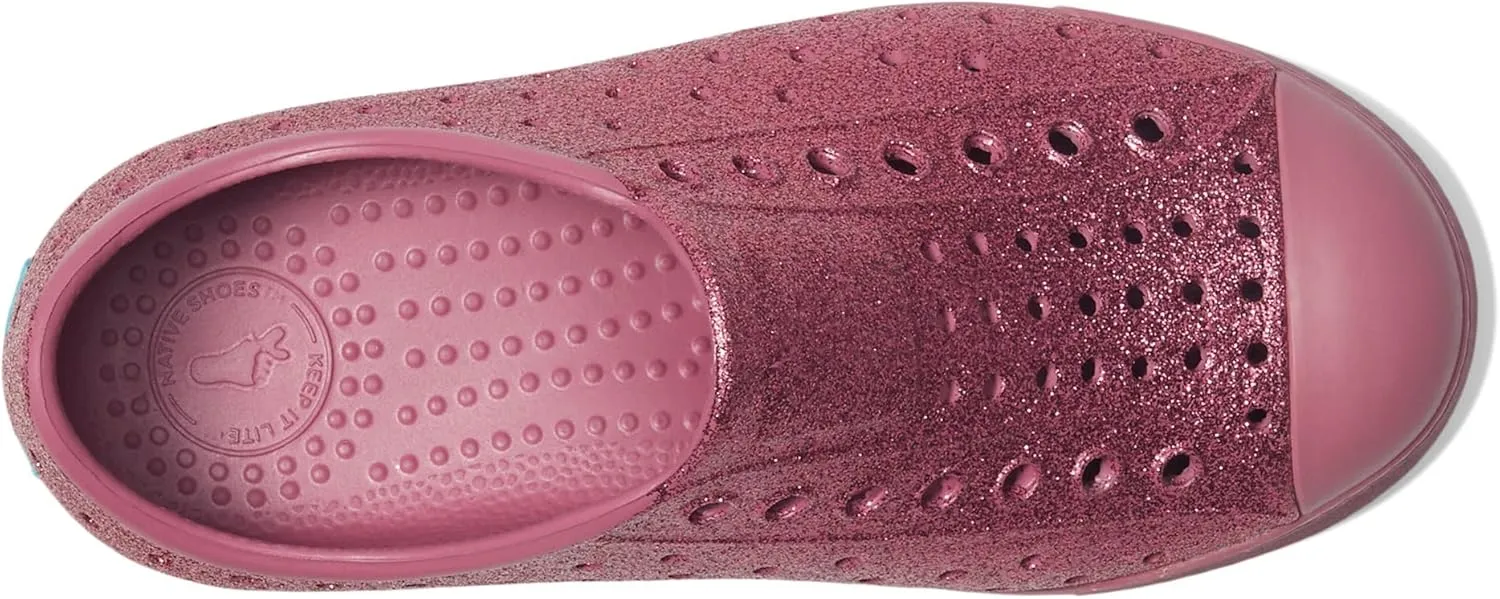 Native Shoes Unisex-Child Jefferson Bling (Little Big Kid) Sneaker