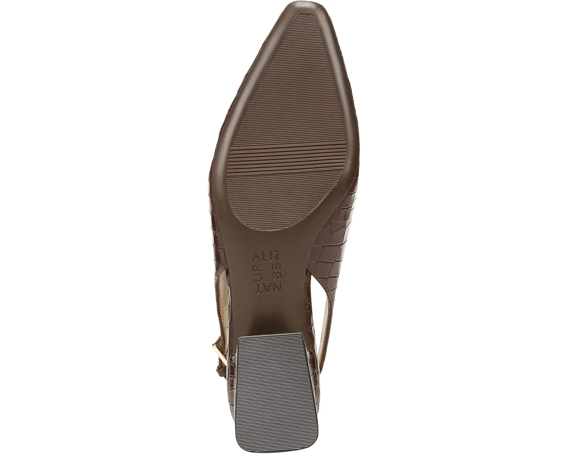 Naturalizer Womens Lindsey Slingback Low Block Heel Pump