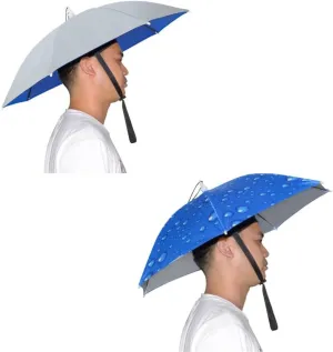 NEW-Vi Umbrella Hat Adult and Kids Folding Cap for Beach Fishing Golf Party Headwear